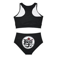 Load image into Gallery viewer, Bad Seed Black Bikini Set (AOP)