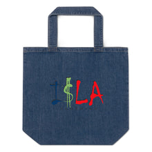 Load image into Gallery viewer, Organic denim tote bag