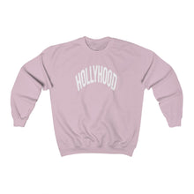 Load image into Gallery viewer, HollyHood Crewneck Sweatshirt White Letters