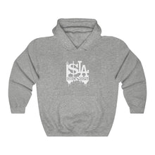 Load image into Gallery viewer, Isla records white logo hoodie