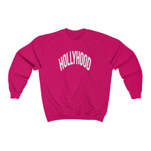 Load image into Gallery viewer, HollyHood Crewneck Sweatshirt White Letters