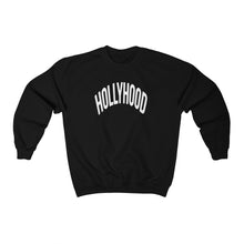 Load image into Gallery viewer, HollyHood Crewneck Sweatshirt White Letters