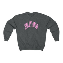 Load image into Gallery viewer, HollyHood Crewneck Pink Letters