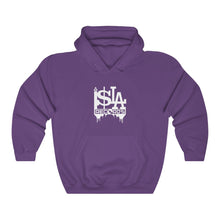 Load image into Gallery viewer, Isla records white logo hoodie