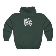 Load image into Gallery viewer, Isla records white logo hoodie