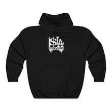 Load image into Gallery viewer, Isla records white logo hoodie