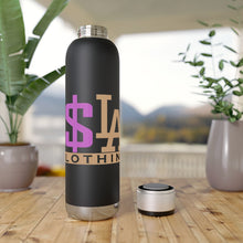 Load image into Gallery viewer, Soundwave Copper Vacuum Audio Bottle 22oz