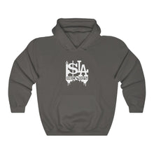 Load image into Gallery viewer, Isla records white logo hoodie