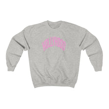 Load image into Gallery viewer, HollyHood Crewneck Pink Letters