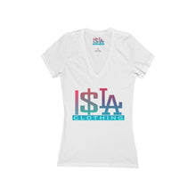 Load image into Gallery viewer, Color Blend V-Neck Tee