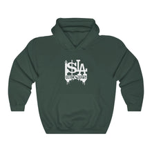 Load image into Gallery viewer, Isla records white logo hoodie