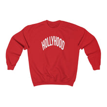 Load image into Gallery viewer, HollyHood  Crewneck Sweatshirt White Letters
