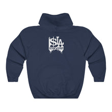Load image into Gallery viewer, Isla records white logo hoodie
