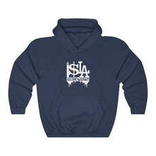 Load image into Gallery viewer, Isla records white logo hoodie
