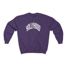 Load image into Gallery viewer, HollyHood  Crewneck Sweatshirt White Letters
