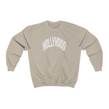 Load image into Gallery viewer, HollyHood  Crewneck Sweatshirt White Letters
