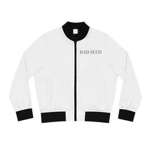 Load image into Gallery viewer, Women's  Bad Seed Bomber Jacket
