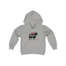 Load image into Gallery viewer, Youth Black Sheep Hoodie Sweatshirt
